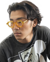 Load image into Gallery viewer, Tani Optical Post Modern Primitive Eye Protection - Multi-amber