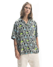 Load image into Gallery viewer, Snail Print Short Sleeve Button-down Hawaiian - Multi