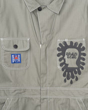 Load image into Gallery viewer, Printed Mechanic Jumper - Olive Green