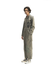 Load image into Gallery viewer, Printed Mechanic Jumper - Olive Green