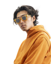 Load image into Gallery viewer, Elia Post Modern Primitive Eye Protection - Multi-amber/Black