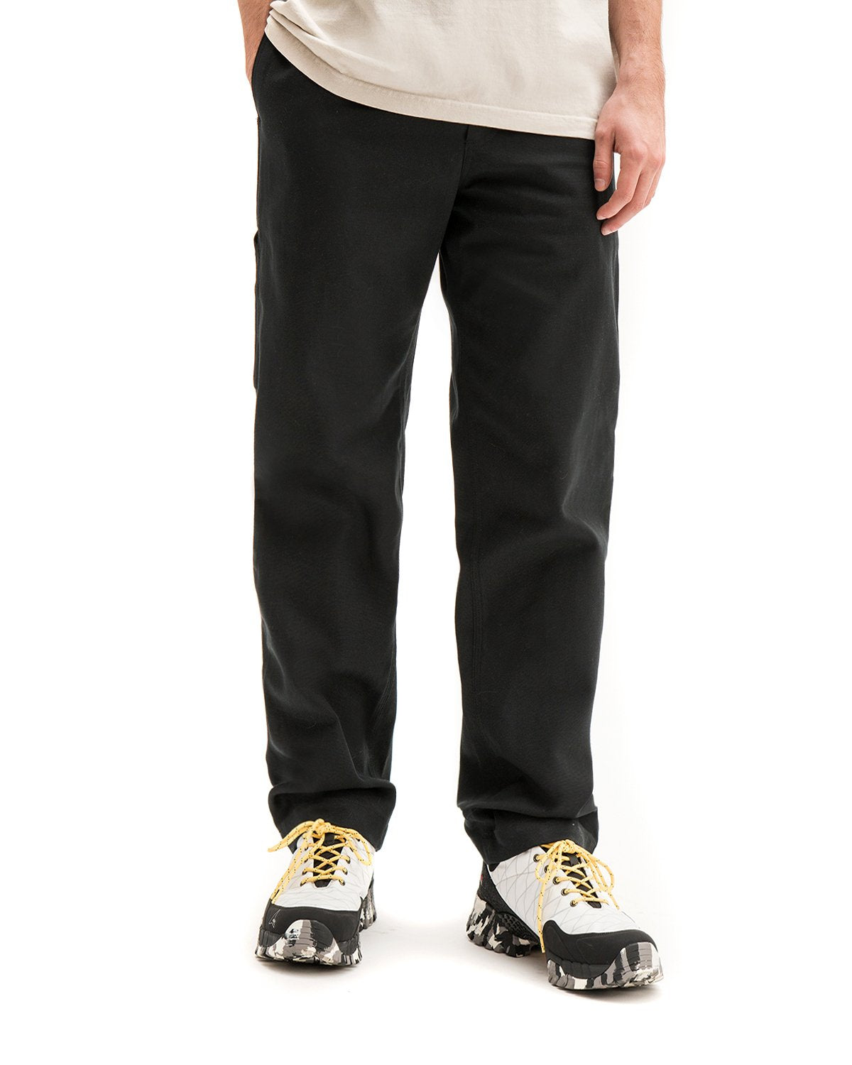 Load image into Gallery viewer, Hard/Software Velcro Carpenter Pant - Black Canvas