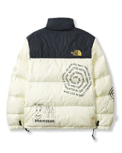 Brain Dead x The North Face Retro Nuptse Jacket - Tender Yellow