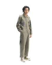 Load image into Gallery viewer, Printed Mechanic Jumper - Olive Green
