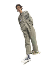 Load image into Gallery viewer, Printed Mechanic Jumper - Olive Green
