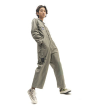 Load image into Gallery viewer, Printed Mechanic Jumper - Olive Green

