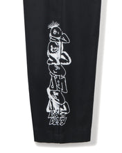 Load image into Gallery viewer, Hard/Software Velcro Printed Carpenter Pant - Black
