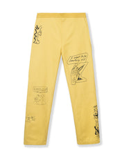 Load image into Gallery viewer, Hard/Software Velcro Printed Carpenter Pant - Yellow
