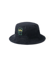 Load image into Gallery viewer, A24 x Brain Dead Logo Head Embroidered Bucket Hat - Navy
