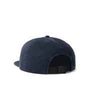 Load image into Gallery viewer, A24 x Brain Dead Logo Head Embroidered 6 Panel Strapback Hat - Navy
