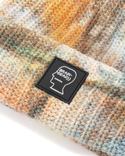 Load image into Gallery viewer, Mixed Dyed PVC Logo Head Beanie - Multi Splatter
