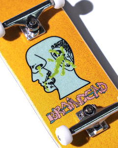 Brain Dead x Cowply Snotface Complete Fingerboard - Yellow