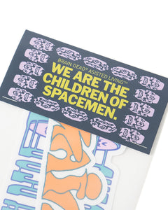 Brain Dead Vol. 2 Sticker Pack - Multi