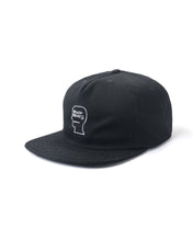 Load image into Gallery viewer, Bias Cut Twill Cord Logo Hat - Black
