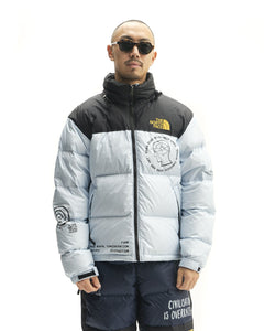 Brain Dead x The North Face Retro Nuptse Jacket - Cashmere Blue