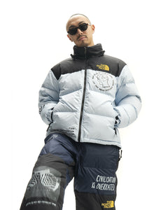Brain Dead x The North Face Retro Nuptse Jacket - Cashmere Blue