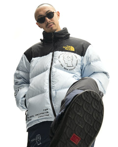 Brain Dead x The North Face Retro Nuptse Jacket - Cashmere Blue