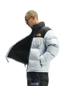 Brain Dead x The North Face Retro Nuptse Jacket - Cashmere Blue