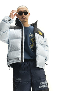 Brain Dead x The North Face Retro Nuptse Jacket - Cashmere Blue