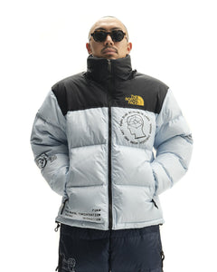 Brain Dead x The North Face Retro Nuptse Jacket - Cashmere Blue