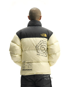 Brain Dead x The North Face Retro Nuptse Jacket - Tender Yellow