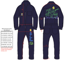 Load image into Gallery viewer, Magma x Braindead Coveralls - Navy
